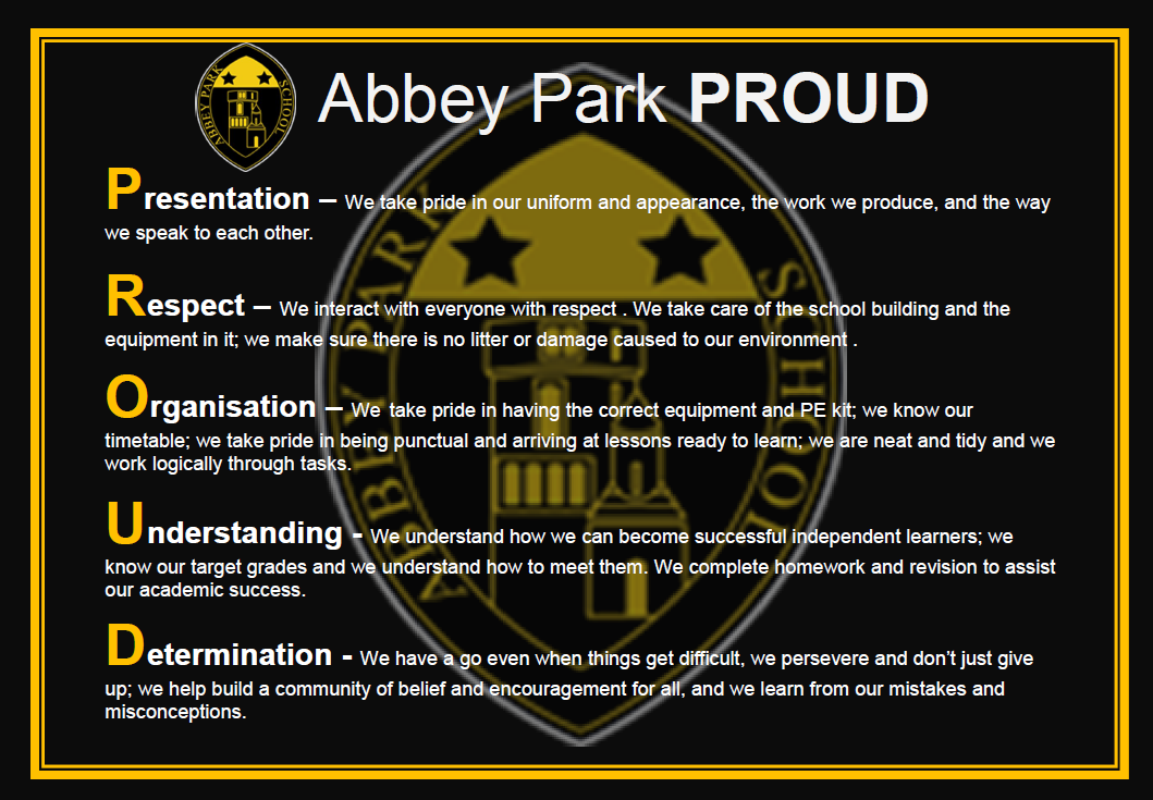 Abbey Park Proud